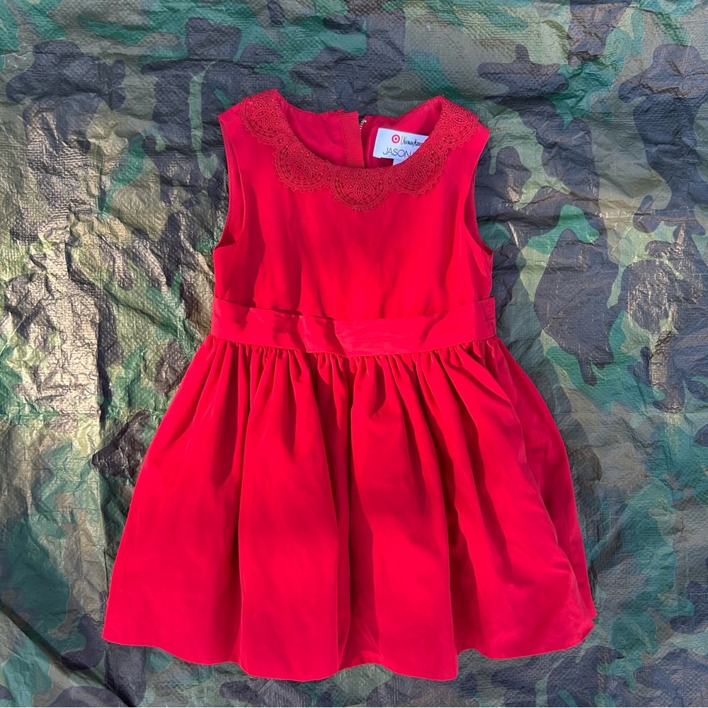 Jason Wu Vibrant Red Kids Formal Dress